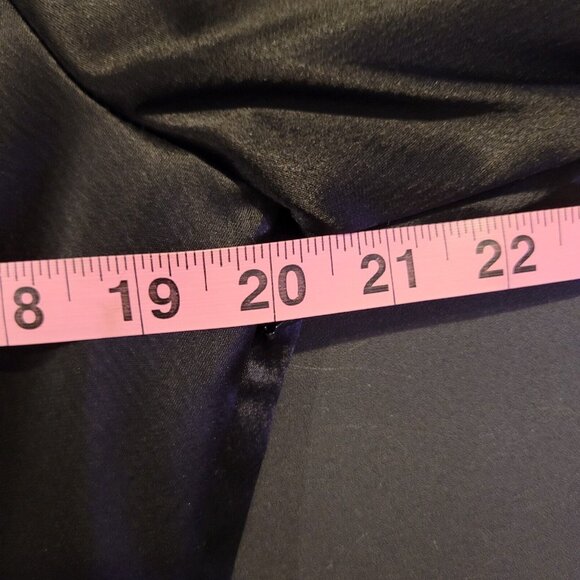 NWT ABS by Allen Schwartz Dress Womens 14 Black Short Sleeve Cocktail Vintage - Picture 6 of 10